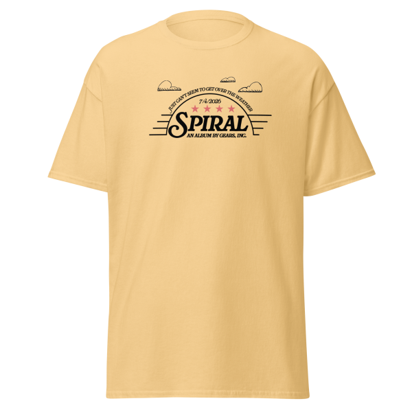 unisex-classic-tee-yellow-haze-front-6a45441c2ef8b.png Spiral Tee